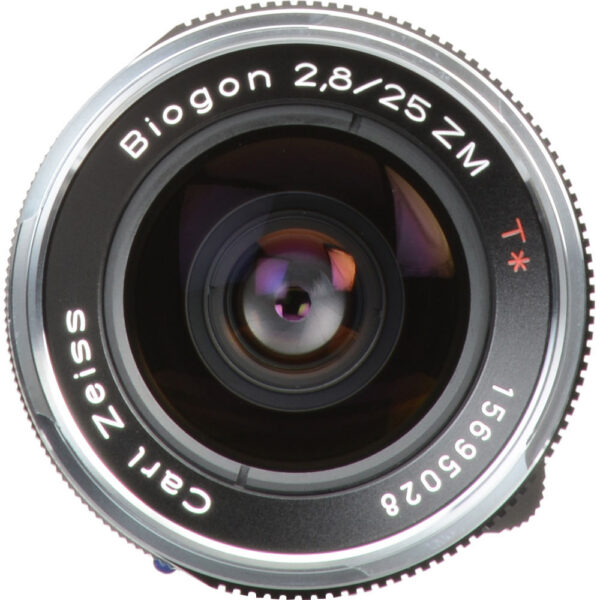 ZEISS Biogon T* 25mm f/2.8 ZM Lens (Black) view 5
