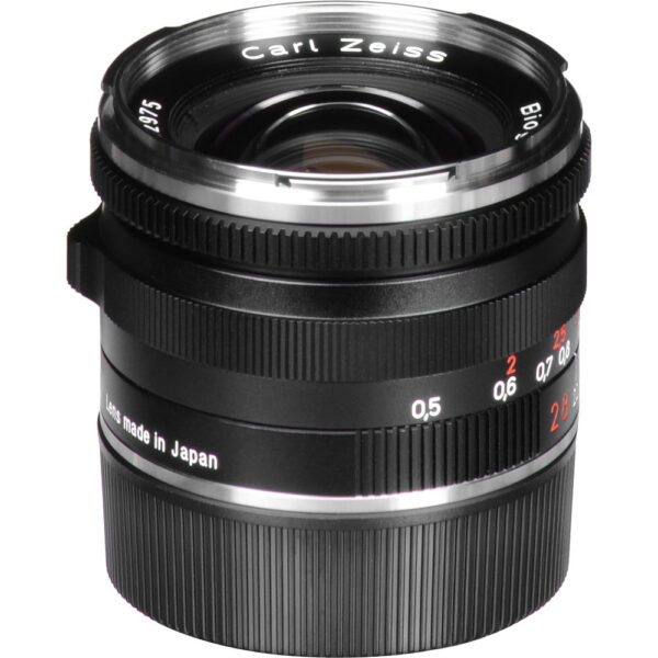 ZEISS Biogon T* 28mm f/2.8 ZM Lens (Black)
