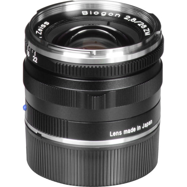 ZEISS Biogon T* 28mm f/2.8 ZM Lens (Black) view 3