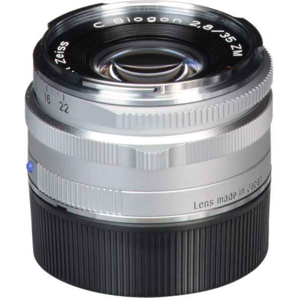 ZEISS C Biogon T* 35mm f/2.8 ZM Lens (Silver) view 3