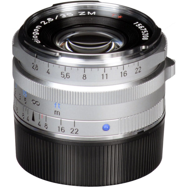 ZEISS C Biogon T* 35mm f/2.8 ZM Lens (Silver) view 4