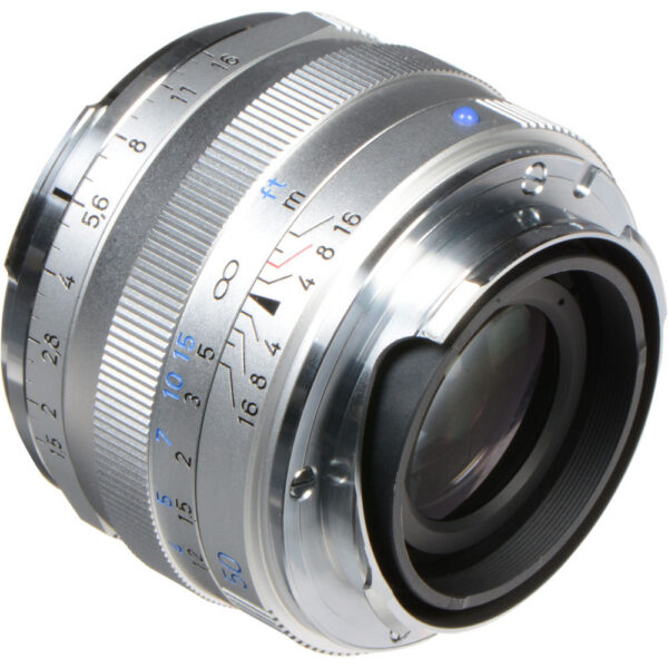 ZEISS C Sonnar T* 50mm f/1.5 ZM Lens (Silver) view 3