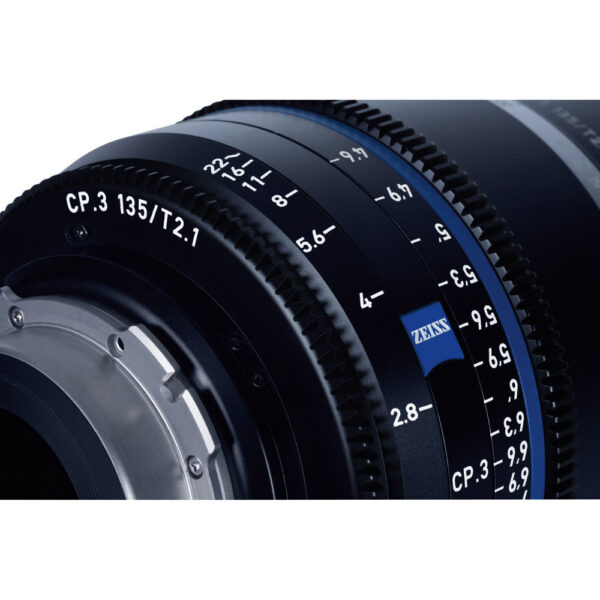 ZEISS CP.3 135mm T2.1 Compact Prime Lens (MFT Mount, Feet) view 4