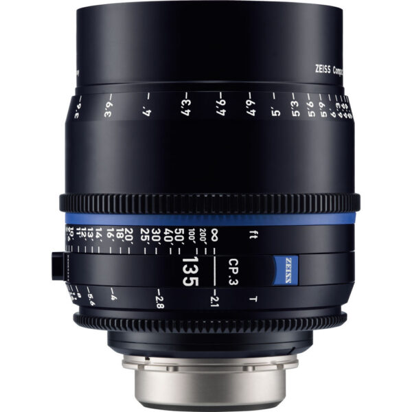 ZEISS CP.3 135mm T2.1 Compact Prime Lens (MFT Mount, Feet)
