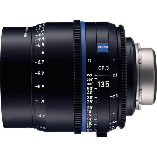 ZEISS CP.3 135mm T2.1 Compact Prime Lens (Sony E Mount, Feet) view 2