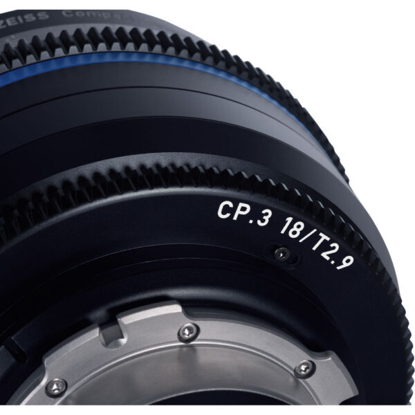 ZEISS CP.3 18mm T2.9 Compact Prime Lens (MFT Mount, Feet) view 3