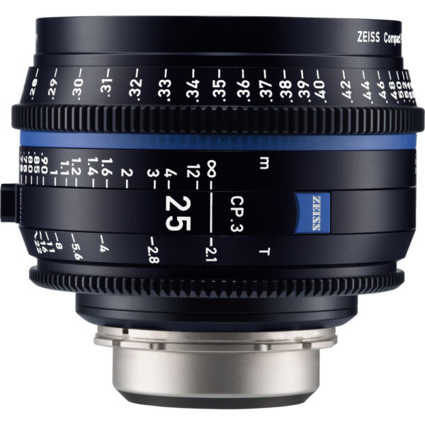 ZEISS CP.3 25mm T2.1 Compact Prime Lens (MFT Mount, Feet)