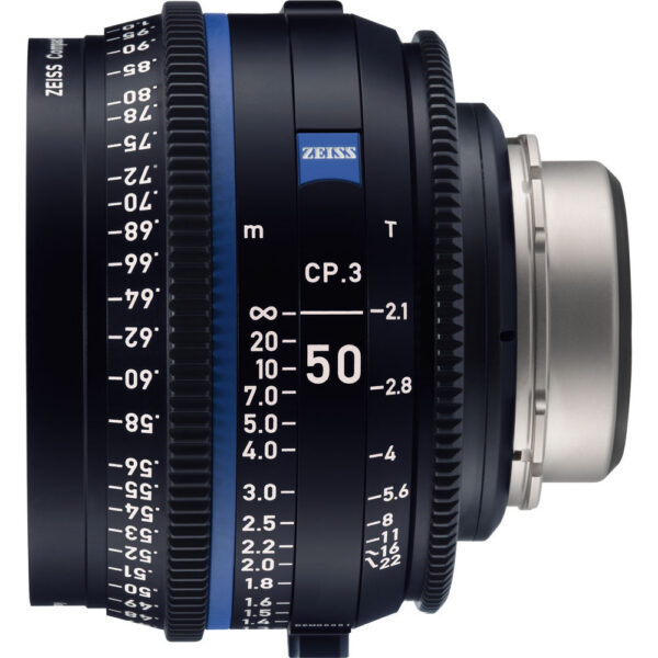 ZEISS CP.3 50mm T2.1 Compact Prime Lens (Sony E Mount, Feet)
