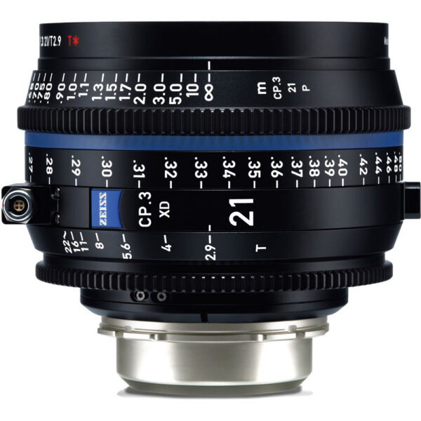 ZEISS CP.3 XD 21mm T2.9 Compact Prime Lens (PL Mount, Feet)