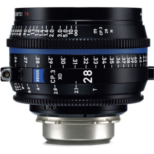 ZEISS CP.3 XD 28mm T2.1 Compact Prime Lens (PL Mount, Feet)