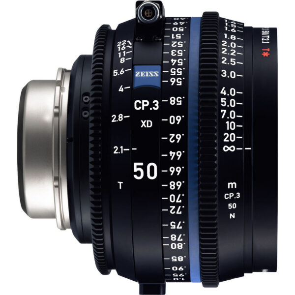 ZEISS CP.3 XD 50mm T2.1 Compact Prime Lens (PL Mount, Feet) view 2