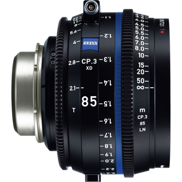 ZEISS CP.3 XD 85mm T2.1 Compact Prime Lens (PL Mount, Feet)