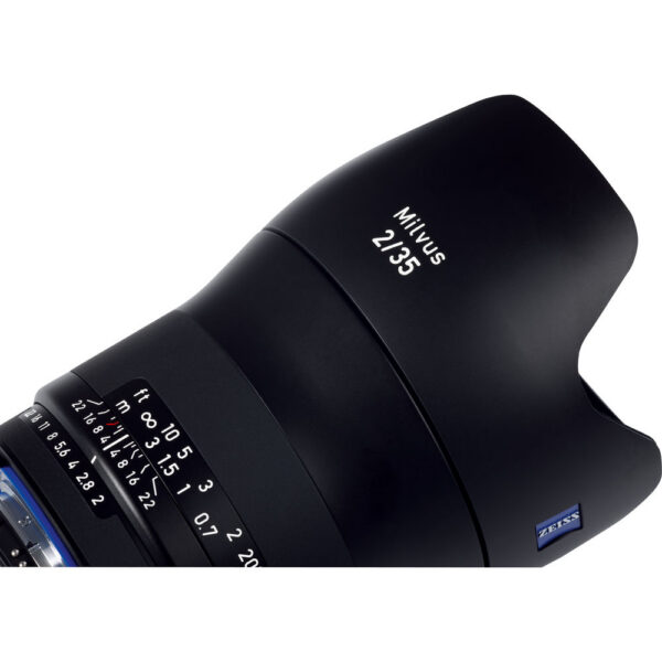 ZEISS Milvus 35mm f/2 ZF.2 Lens for Nikon F view 3