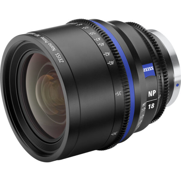 ZEISS Nano Prime 18mm T1.5 Cine Lens (Sony E, Feet) view 3