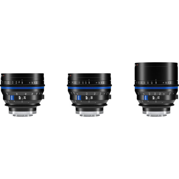ZEISS Nano Prime 3-Lens Set with Case (Sony E, Feet) view 5