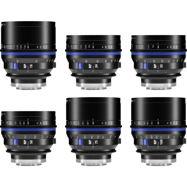 ZEISS Nano Prime 6-Lens Set (Sony E, Feet) view 8