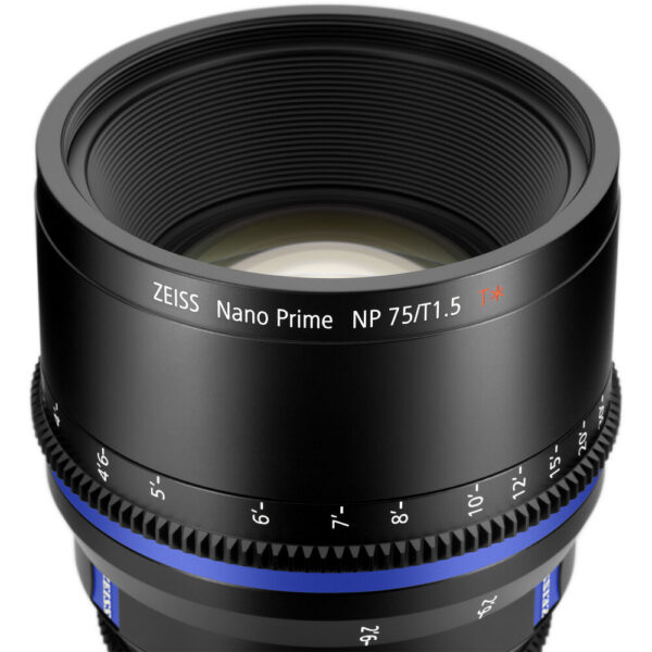 ZEISS Nano Prime 75mm T1.5 Cine Lens (Sony E, Feet) view 5