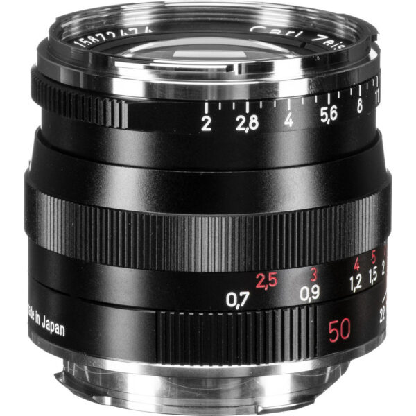 ZEISS Planar T* 50mm f/2 ZM Lens (Black) view 4