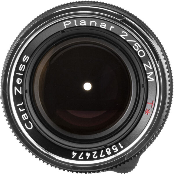 ZEISS Planar T* 50mm f/2 ZM Lens (Black) view 5