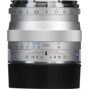 ZEISS Planar T* 50mm f/2 ZM Lens (Silver) – view 1