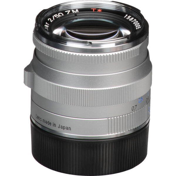 ZEISS Planar T* 50mm f/2 ZM Lens (Silver) view 6