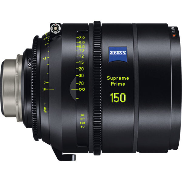 ZEISS Supreme Prime 150mm T1.8 Lens (PL Mount, Feet) view 2