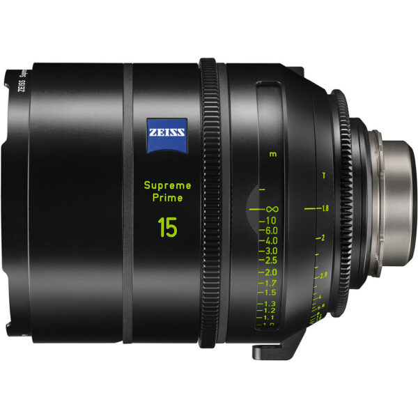 ZEISS Supreme Prime 15mm T1.8 Lens (Feet, PL Mount) view 2