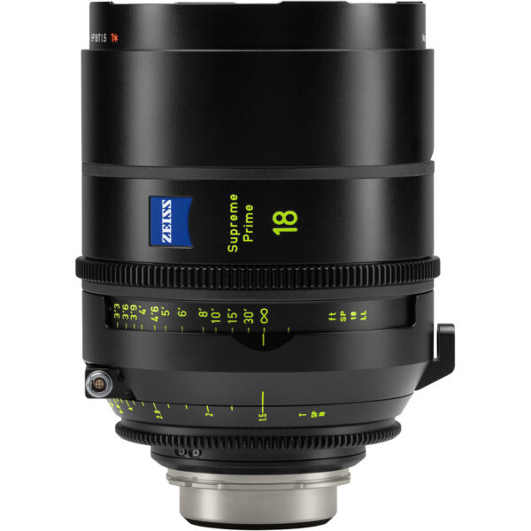 ZEISS Supreme Prime 18mm T1.5 Lens (Feet, PL Mount)