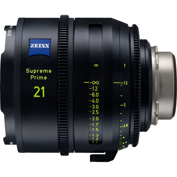 ZEISS Supreme Prime 21mm T1.5 Lens (Feet, PL Mount) view 3