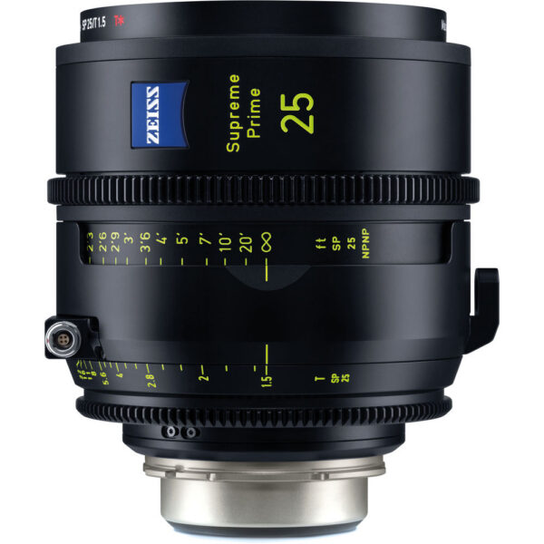 ZEISS Supreme Prime 25mm T1.5 (Feet, PL Mount)