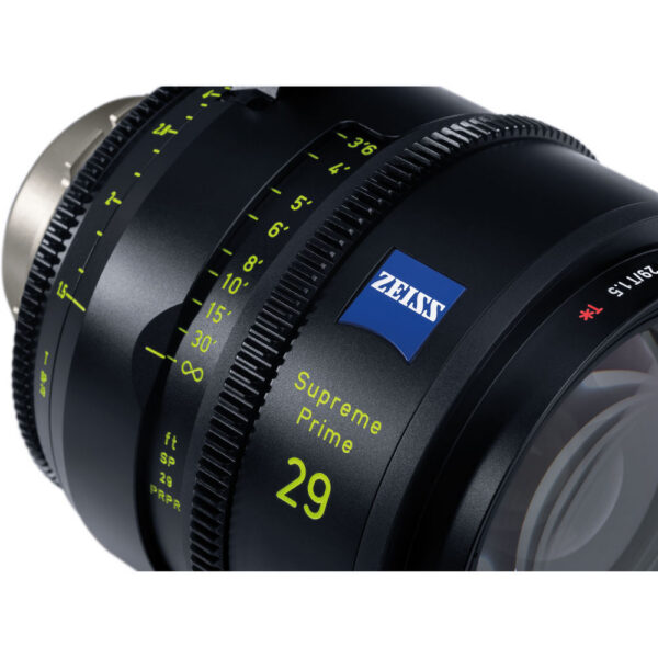 ZEISS Supreme Prime 29mm T1.5 (Feet, PL Mount) view 4