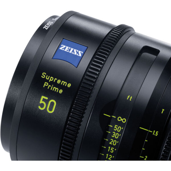 ZEISS Supreme Prime 50mm T1.5 (Feet, PL Mount) view 4