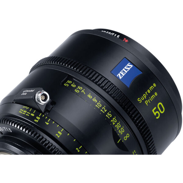 ZEISS Supreme Prime 50mm T1.5 (Feet, PL Mount) view 6