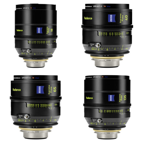 ZEISS Supreme Prime Radiance Ruby 4-Lens Set (PL, Feet) view 5