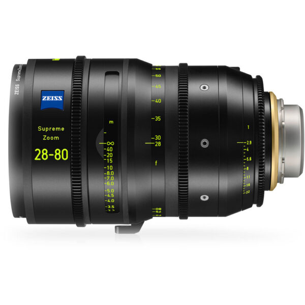 ZEISS Supreme Zoom Radiance 28-80mm T2.9 Lens (ARRI PL, Feet)