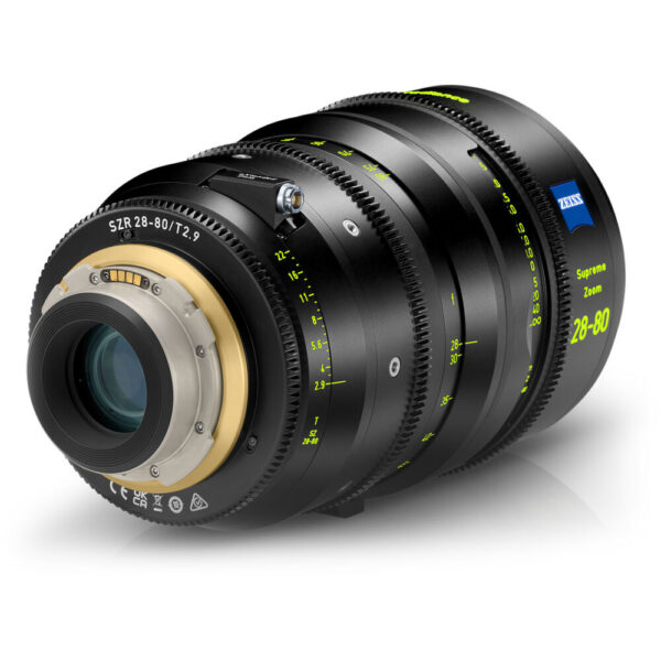 ZEISS Supreme Zoom Radiance 28-80mm T2.9 Lens (ARRI PL, Feet) view 4