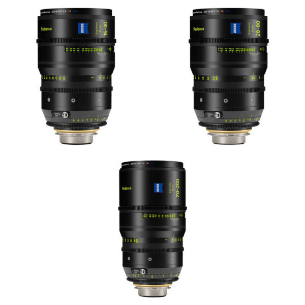 ZEISS Supreme Zoom Radiance 3-Lens Kit (ARRI PL, Feet) view 4